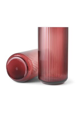 Lyngby Porcelæn vase L (burgundy) hover_image